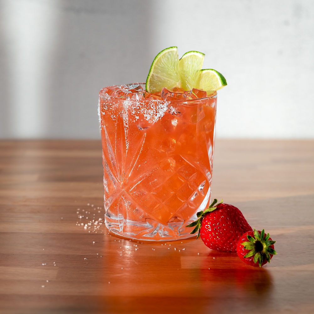 Strawberry Basil Margarita