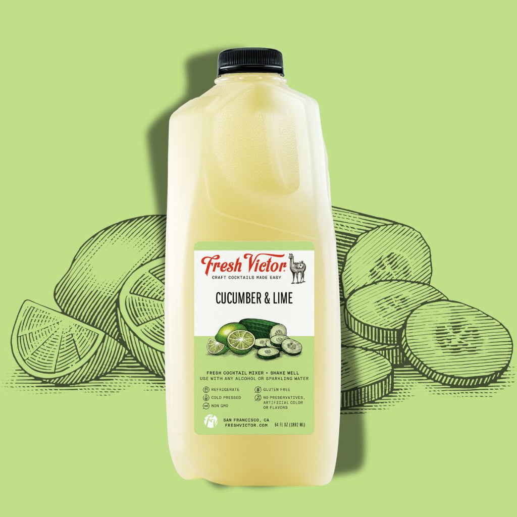 Cucumber & Lime - 64 oz Single Bottle - Fresh Victor