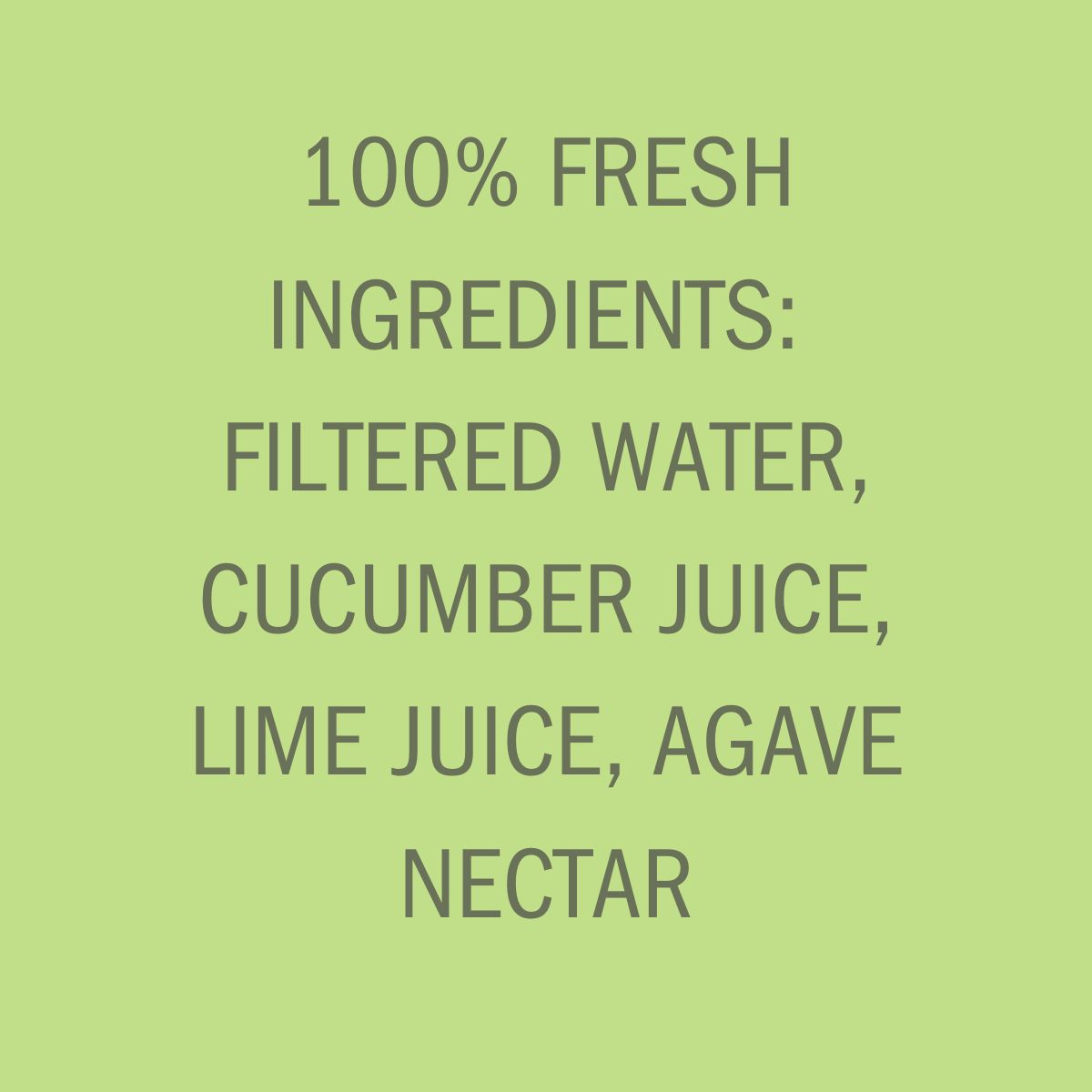 Cucumber & Lime - 64 oz Single Bottle