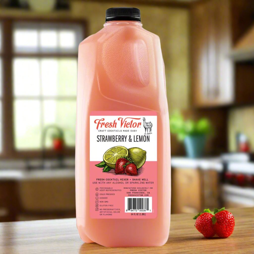 Strawberry &amp; Lemon - 64 oz Single Bottle