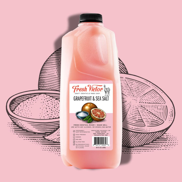 Grapefruit & Sea Salt - 64 oz Single Bottle