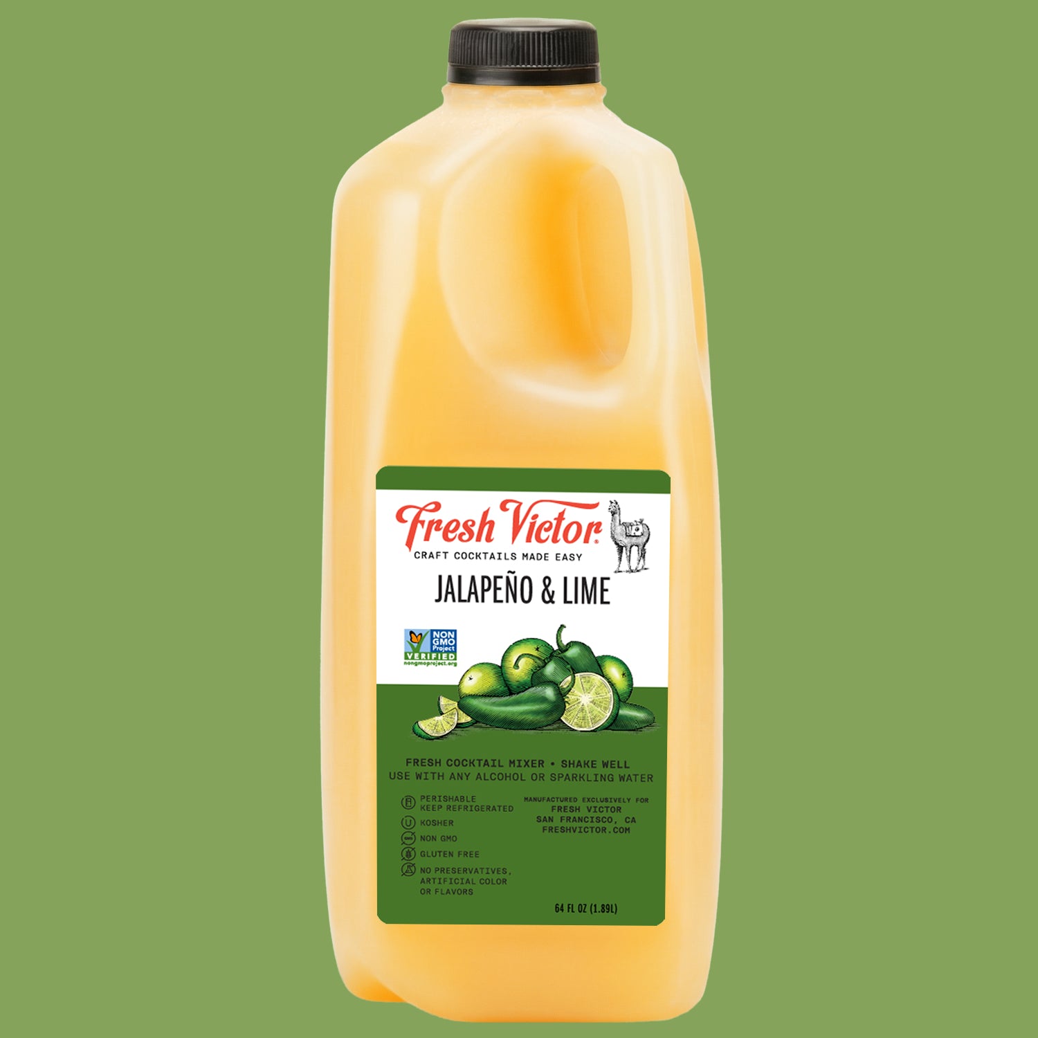 Jalapeño & Lime - 64 oz Single Bottle - Fresh Victor