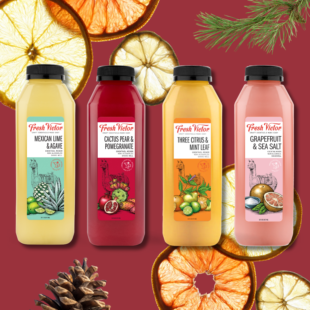 The Merry Mixer Gift Pack - 4 bottles