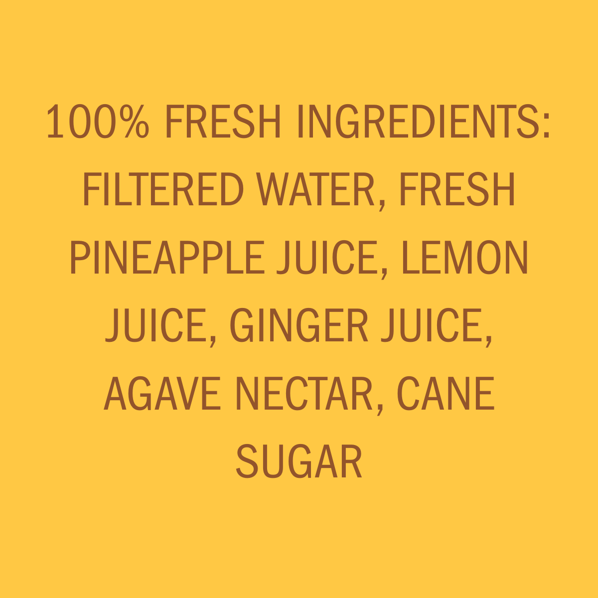 Pineapple & Ginger Root - 16 oz Single Bottle