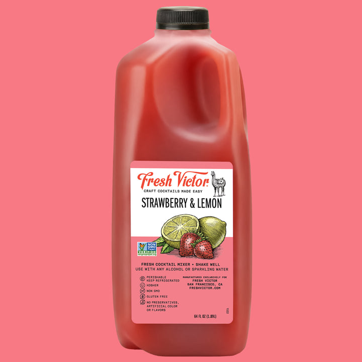 Strawberry & Lemon - 64 oz Single Bottle